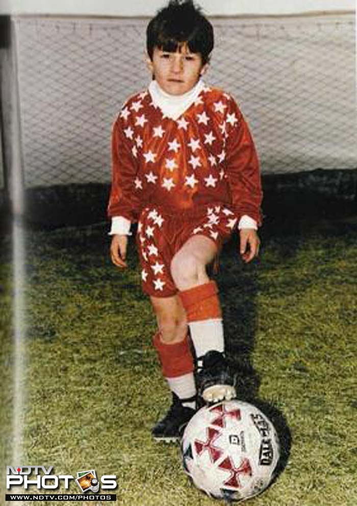 Messi As A Child Playing Football Messi As A Child Playing Football
