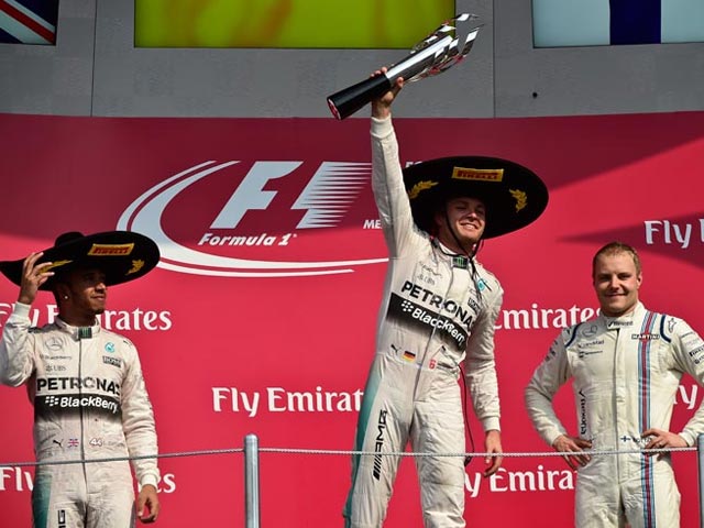 Nico Rosberg Outpaces Lewis Hamilton to Win Mexican Grand Prix
