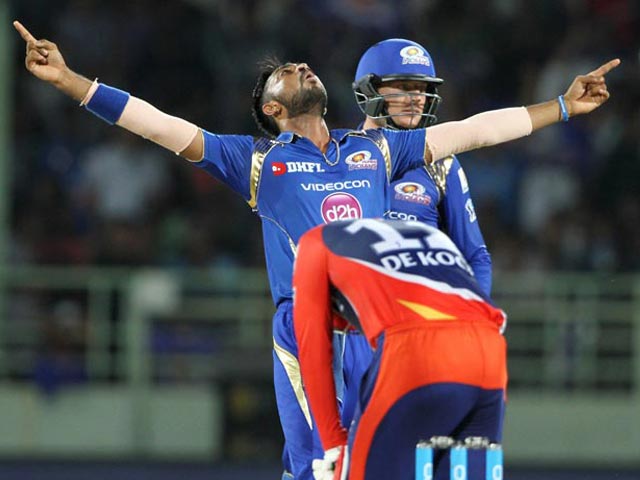 Mumbai Indians Thrash Delhi Daredevils by 80 Runs