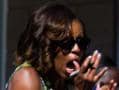 Photo : US Open: Michelle Obama's rendezvous with tennis