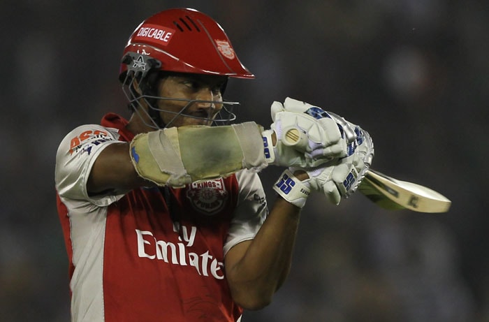 Kings XI Punjab's batsman K Sangakkara reacts after his dismissal during the Indian Premier League 3 match against Rajasthan Royals in Mohali. (PTI Photo) IPL 3: Mohali vs Rajasthan