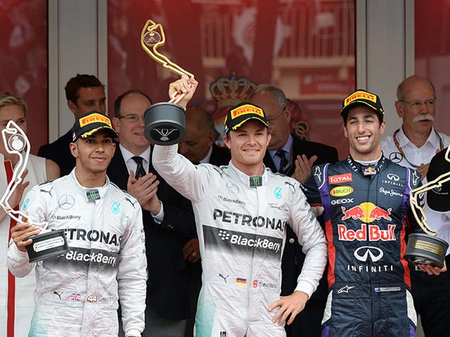 Photo : Nico Rosberg Wins Monaco Grand Prix; Regains Championship Lead