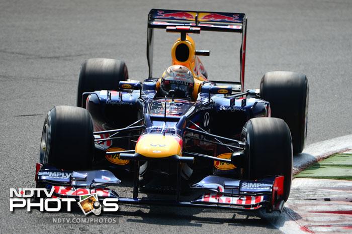 Red Bull's Sebastian Vettel had a decent run at the qualifying session. He will line-up fifth alongside Nico Rosberg. Italian Grand Prix: Qualifying session, Hamilton grabs pole
