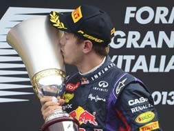 Photo : Italian GP: Vettel wins ahead of Alonso