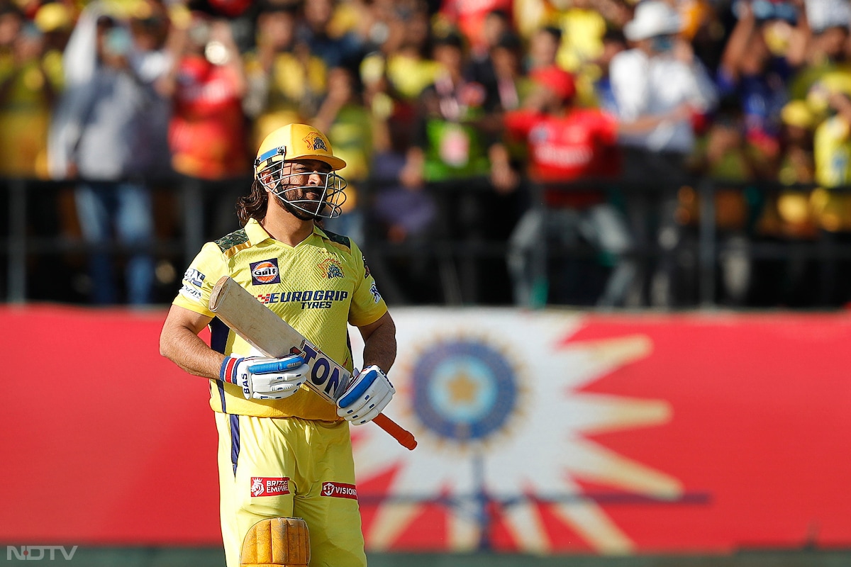 MS Dhoni's No. 9 Stunt Results In Golden Duck