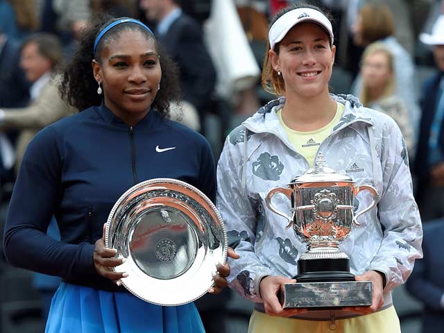 Photo : French Open: Garbine Muguruza Stuns Serena Williams To Clinch Maiden Crown