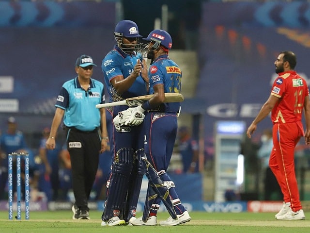 Photo : Mumbai Indians Beat Punjab Kings By 6 Wickets To Keep Their Play-Off Hopes Alive
