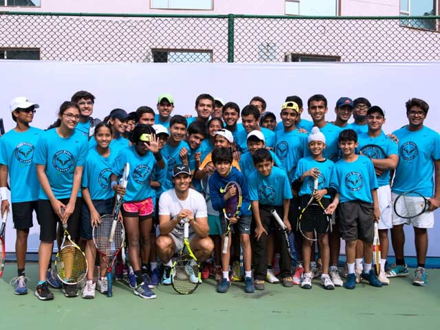 Rafael Nadal Enthralls New Delhi Ahead of Indian Premier Tennis League