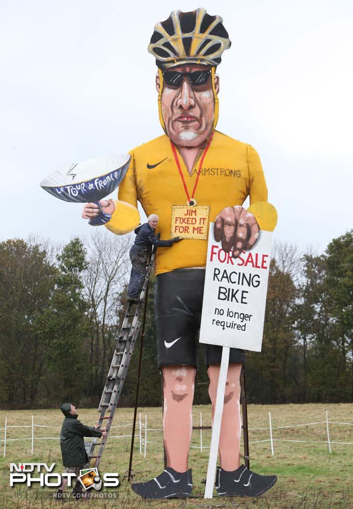 <b>Lance Armstrong:</b> Probably the greatest doping scandal as the seven-time Tour de France winner was banned for life after being accused of orchestrating the most sophisticated doping programme in the history of sport. Armstrong, who has never admitted using performance-enhancing drugs, was wiped from the sport's record books. He also faces legal actions which could see him required to return millions in prize money and bonus payments.
