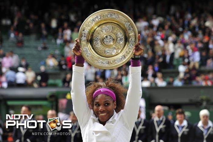 <b>Serena Williams:</b> Down and out after her worst career Grand Slam defeat at the French Open where she was a first round loser, the American thundered back, winning Wimbledon, Olympic gold, the US Open and the season-ending WTA Championships. Not surprisingly, she was voted the tour's player of the year.