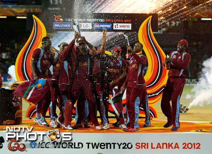 <b>West Indies team:</b> Darren Sammy's West Indies were crowned the World Twenty20 champions in October after a 36-run victory over hosts Sri Lanka in a dramatic final in Colombo. It was the first world title for the West Indies since the 60-over World Cup triumph under Clive Lloyd in 1979, and handed Sri Lanka their fourth defeat in a major final since 2007.