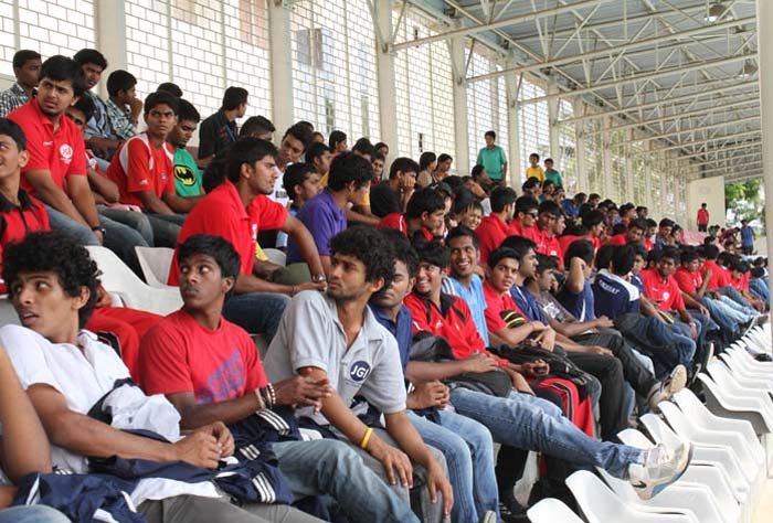 Packed house at Jain Global Campus in Bangalore for the Fittest City Contest.