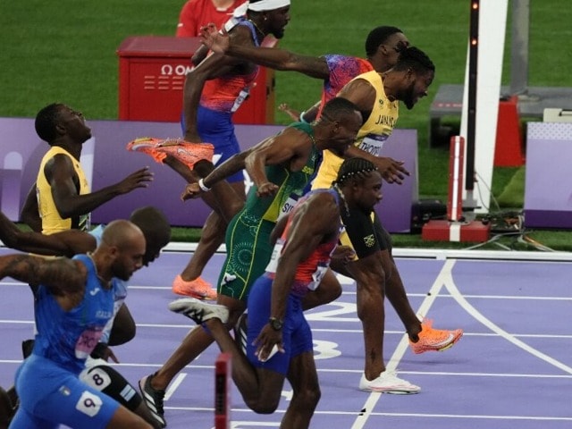 Photo : Noah Lyles Wins Olympics 100m Gold