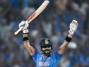 ODI World Cup: Virat Kohlis 48th ODI Ton Guides India To 4th Consecutive Win