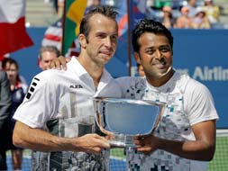 'Ageless' Leander Paes, Radek Stepanek win US Open title