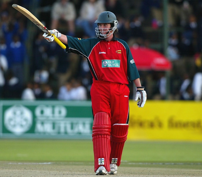 <b>BRENDAN TAYLOR</b><br><br>
<b>Age: </b>24.<br><b>Role: </b>Right-hand batsman, wicketkeeper, right-arm off-spin<br>
<b>Stats: </b>ODIs 112, Runs 3242, Highest 145 not out, Average 32.42, Strike-Rate 69.33, Centuries 3, Fifties 20, Catches 60, Stumpings 18, Wickets 9, Best bowling 3-54, Average 42.55, Economy-rate 6.07<br><br>
A solid opening batsman, Taylor has become Zimbabwe's most consistent run-scorer, hitting centuries against quality opposition in the form of Sri Lanka and South Africa in the past year. He kept wicket while Tatenda Taibu was in self-imposed exile but more recently has become a useful occasional bowler.(Photo: Getty Images) Penpix of Zimbabwe 2011 World Cup squad
