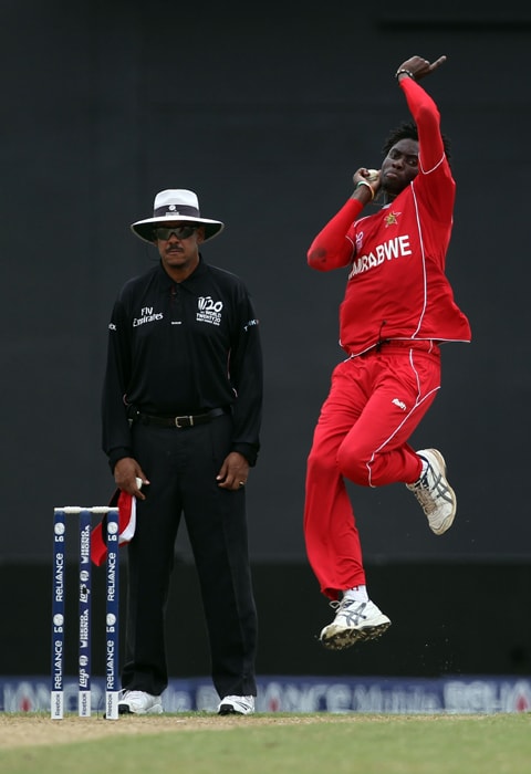 <b>CHRIS MPOFU</b><br><br>
<b>Age: </b>25.<br><b>Role: </b>Right-hand batsman, right-arm fast medium<br>
<b>Stats: </b>ODIs 49, Runs 31, Highest 6, Average 2.21, Strike-Rate 21.23, Catches 0, Wickets 54, Best bowling 6-52, Average 37.03, Economy-Rate 5.21<br><br>
Zimbabwe's fastest bowler, he has the ability to take crucial wickets but a lack of consistency is a drawback. As a batsman he is a genuine number 11 who has yet to achieve double figures in any form of international cricket.(Photo: Getty Images) Penpix of Zimbabwe 2011 World Cup squad
