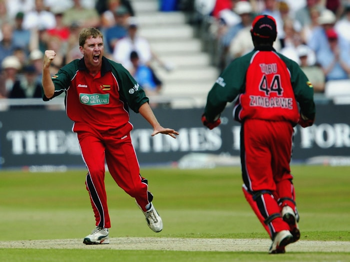 <b>RAYMOND PRICE</b><br><br>
<b>Age: </b>34.<br><b>Role: </b>Right-hand batsman, slow left-arm spin<br>
<b>Stats: </b>ODIs 83, Runs 312, Highest 46, Average 8.91, Strike-rate 54.35, Catches 14, Wickets 80, Best bowling 4-22, Average 34.92, Economy-rate 3.88<br><br>
The veteran of the team, Price will be key to Zimbabwe's chances as the senior slow bowler in a spin-based attack. In more than a decade of international cricket, he has been consistently accurate and economical against all opponents.(Photo: Getty Images) Penpix of Zimbabwe 2011 World Cup squad