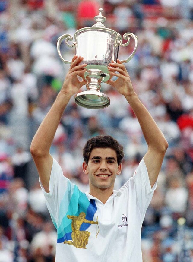 Pete Sampras: Serving and volleying 40 Photo Gallery