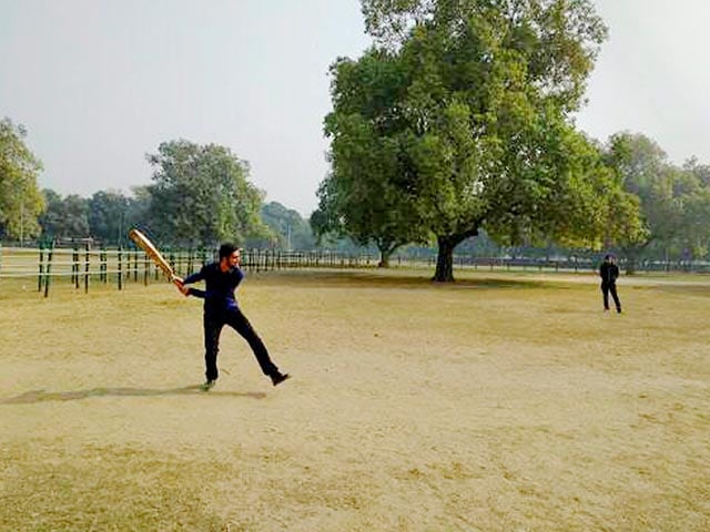 Photo : Google CEO Sundar Pichai Relives His Cricketing Dream