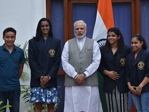 PM Narendra Modi Hosts Sports Awardees