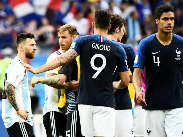 Photo : FIFA World Cup 2018, Round Of 16: Lionel Messi's Argentina Out; Cristiano Ronaldo's Dream Ends