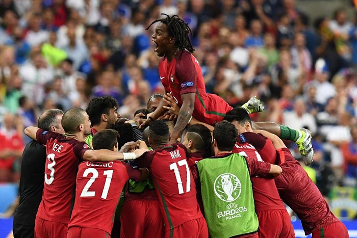 रोनाल्डो के बगैर पुर्तगाल ने जीता यूरो कप, एडर बने हीरो