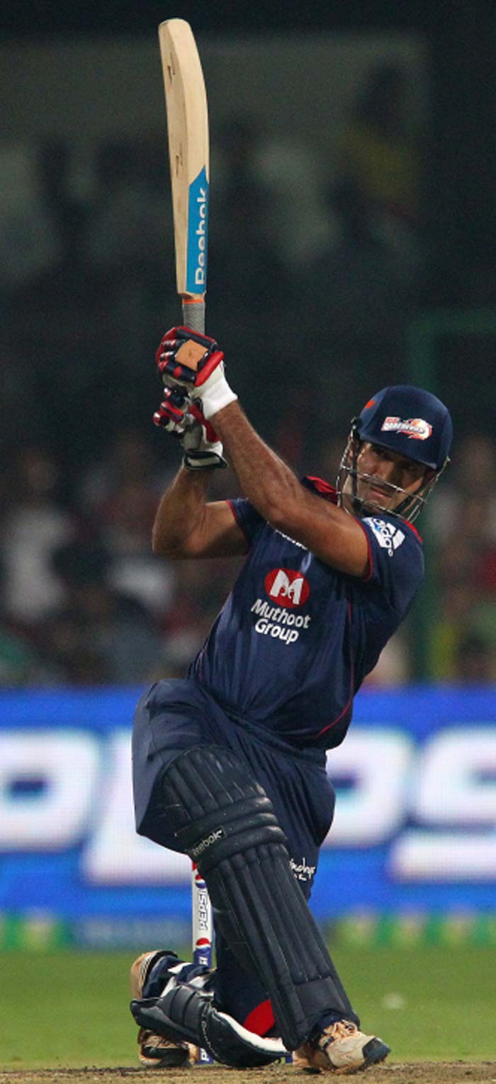 However, Irfan Pathan had other ideas. The left-hander hit 10 of three balls to make sure Delhi needed 6 from the final 2 balls. Could Delhi get those? (BCCI image) How Bangalore prevailed over Delhi in Super-Over finish