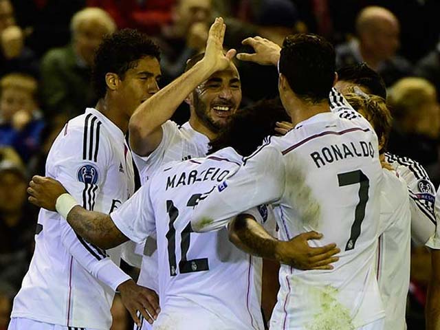 Photo : Champions League: Real Madrid Sink Liverpool, Narrow Escape for Arsenal