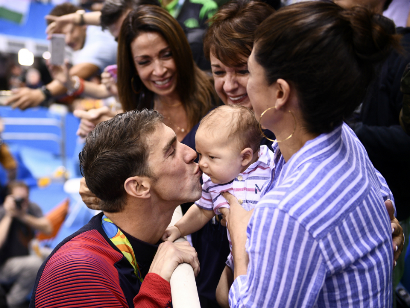 Rio 2016: Sealed With A Kiss as Michael Phelps Makes It 21 Golds