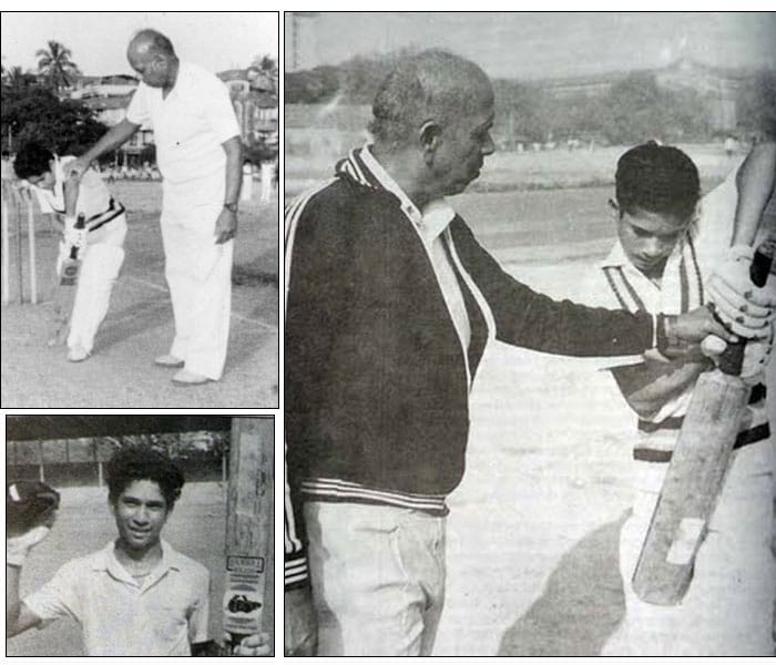 Sachin Tendulkar was born on 24th April 1973, in a Marathi family in Mumbai.<br><br>
A mischievous Sachin used to roam around with his friends in hot afternoons during his summer vacations and steal mangoes from neighbourhood. To channelise his energy in the right direction, his elder brother, Ajit Tendulkar took him Mr.Ramakant Achrekar, a cricket coach. From there Sachin's sensational cricketing journey sparked off.<br><br>
Sachin failed to perform in the first go which made him very nervous but his brother's persuasion led Mr. Achrekar give him another chance. That another chance did favours, more than one, to the cricketing community and the entire world by allowing them to witness such finery of the game that was previously unheard of.<br><br>
<a href="http://www.ndtv.com/convergence/ndtv/new/forums/readforum.aspx?trdid=3699" class="fn fl">What tip should Sachin give Rooney?</a></span> 'Rooney must learn from Sachin'