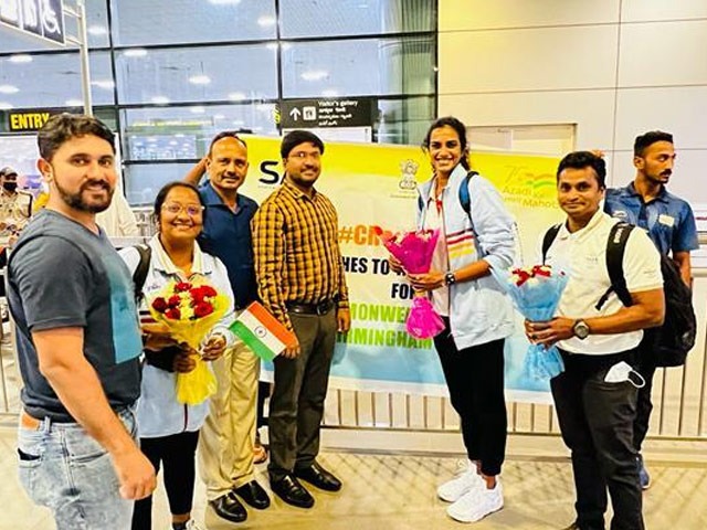 SAI Gives Send-Off To Commonwealth Games-Bound Badminton Contingent