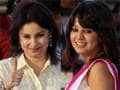 Photo : Anjali, Sakshi at the BCCI Awards