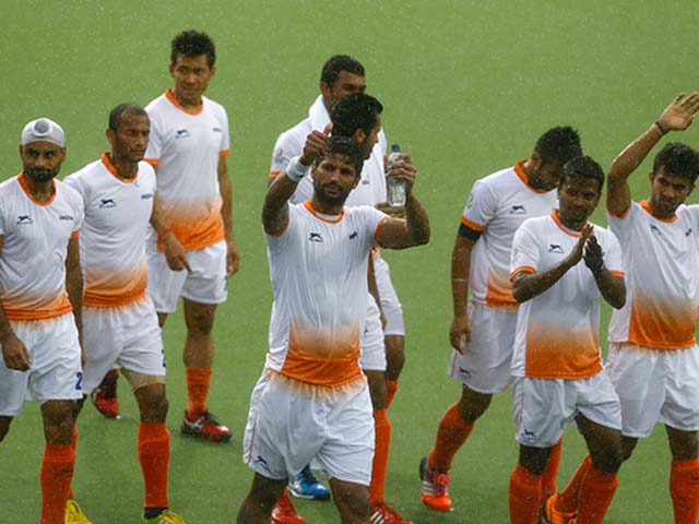 Photo : CWG: India Settle For Silver in Men's Hockey