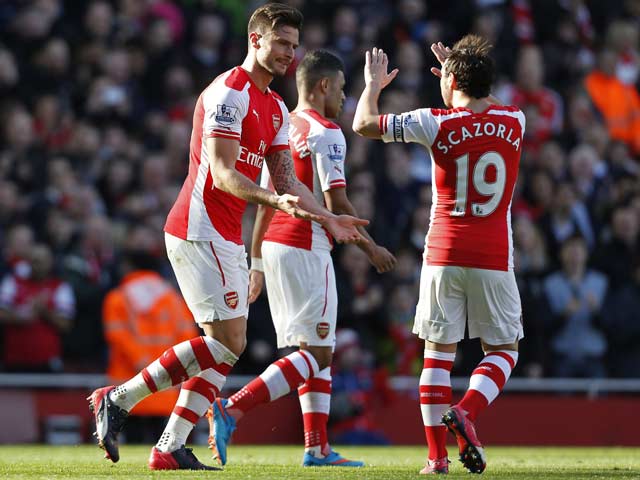 Photo : EPL: Arsenal Rise to 3rd, Liverpool Sink Manchester City