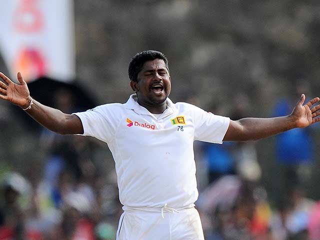 Photo : 1st Test: Kumar Sangakkara, Rangana Herath Script Seven-Wicket Win for Sri Lanka
