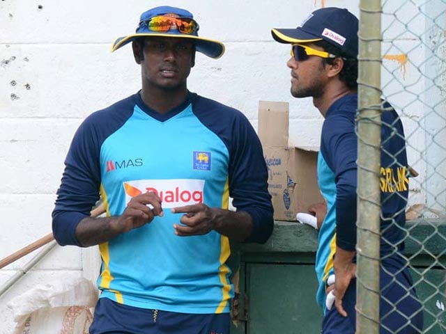 Photo : SL Prepare for Life Without Sanga, Train Hard for Final Test vs India