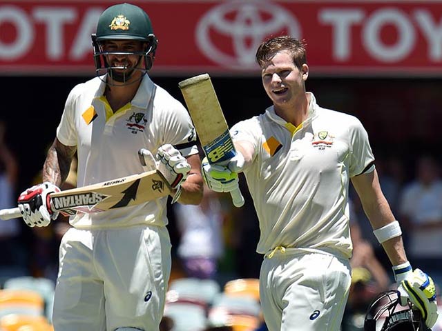 Photo : 2nd Test: Steve Smith Century Puts Australia Ahead on Day 3