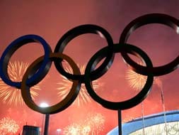 Photo : Visual extravaganza at Sochi Winter Olympics' closing ceremony