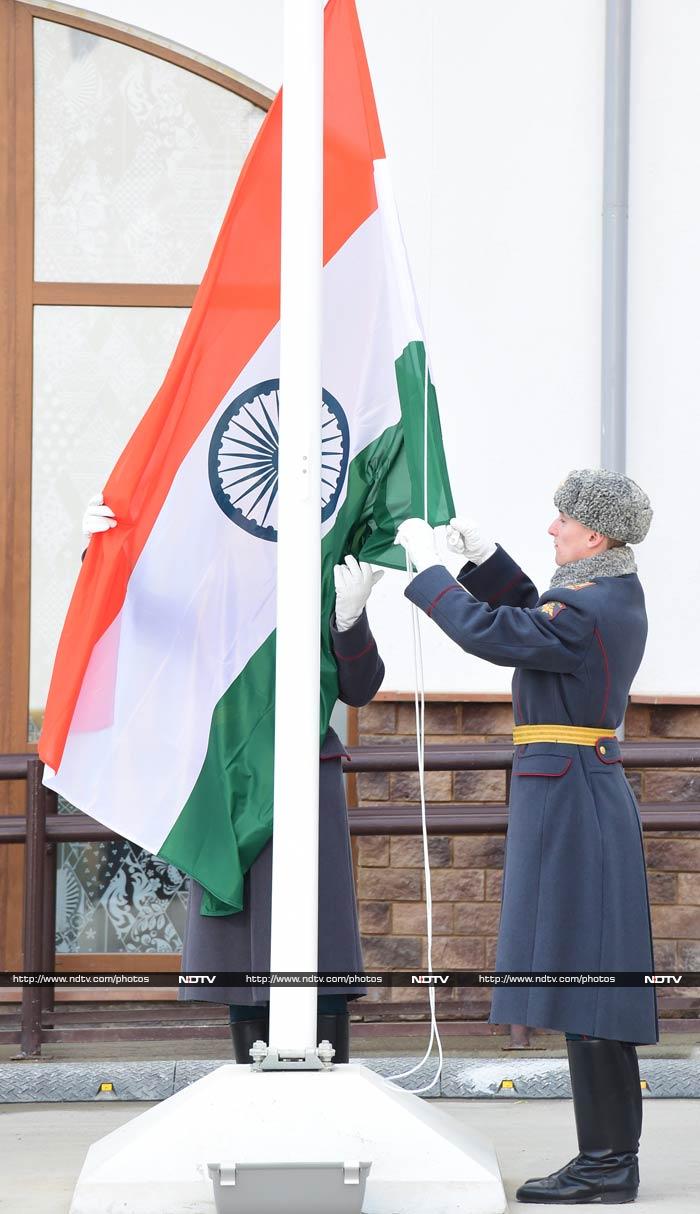 India completed its return to the Olympic family on Sunday (February 16) when its flag was hoisted at the Sochi Games, five days after the International Olympic Committee lifted its suspension on the South Asian nation. <br><br>All images courtesy: AFP