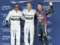 Photo : Spanish Grand Prix: Nico Rosberg takes pole, Hamilton 2nd, Vettel 3rd