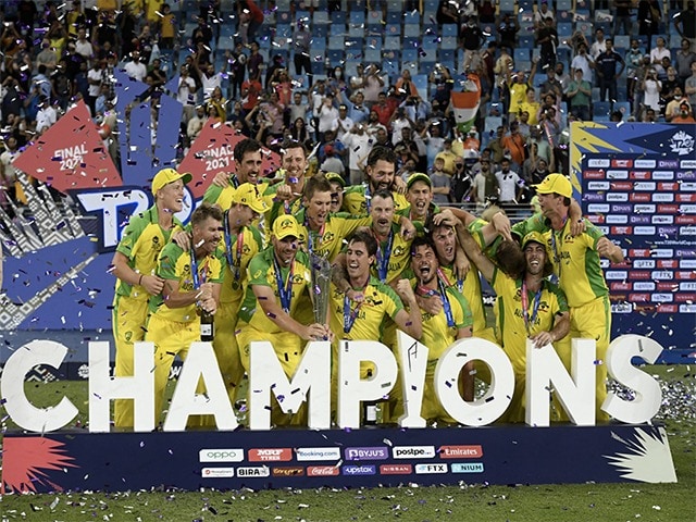 Photo : T20 World Cup 2021: Australia Beat New Zealand By 8 Wickets, Clinch Maiden Title