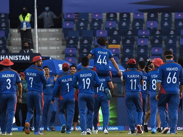 Photo : T20 World Cup: Afghanistan Cruise To 62-Run Win Over Namibia In Asghar Afghan's Final Game