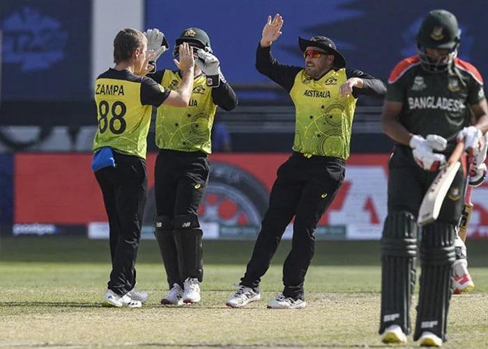 T20 World Cup: ऑस्ट्रेलिया ने बांग्लादेश को 8 विकेट से हराया