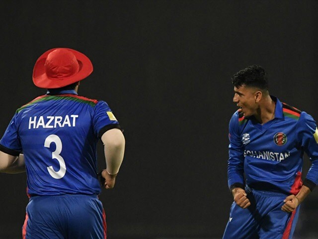 Photo : T20 World Cup: Mujeeb Ur Rahman Fifer Inspires Afghanistan To 130-Run Win Over Scotland