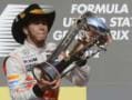 Photo : US Grand Prix: Hamilton storms on to the podium
