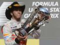 US Grand Prix: Hamilton storms on to the podium