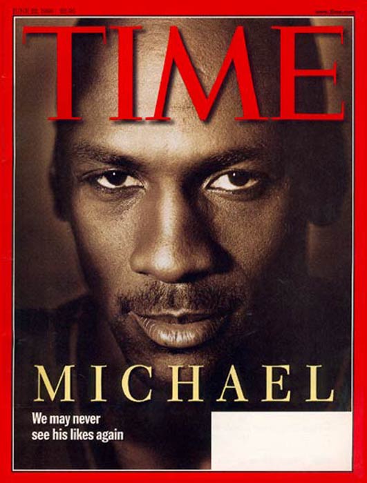 <b>Michael Jordan</b> remains the greatest basketball player of all times and it was only reiterated in the Time's edition of 1998 June. (Image Courtesy: Time Magazine)
