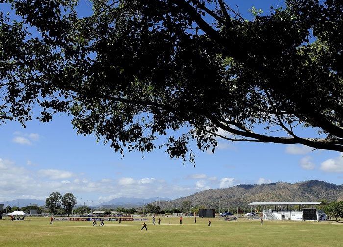 Papua New Guinea were never in the game though after the first innings, as constant wickets painted a sorry picture and they could just manage 97 in 31.5 overs. Charles Amini with 28 and Christopher Kent with 27 gave offered some quick-fire brilliance but to no avail. (Photo by Ian Hitchcock-ICC/Getty Images) Under-19 World Cup: India beat PNG, face Pakistan in quarter-final