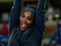 Photo : US Open final: Serena all smiles, tears for Victoria!